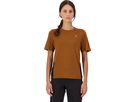 TARN Damen-Merino-Kurzarmshirt / caramel/black / XL
