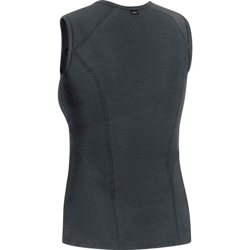 M BASE LAYER Damen-Funktionssinglet / schwarz / 44