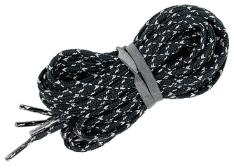 REFLEKTIERENDE SCHNÜRSENKEL / black / 140cm