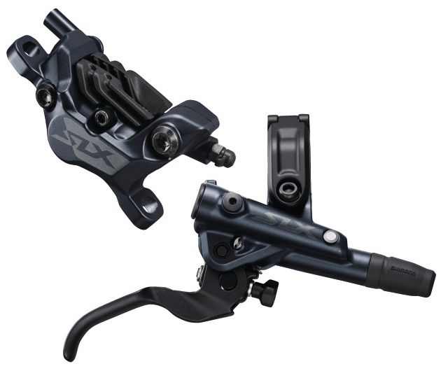 SLX M7120 4-Kolben Scheibenbrems-Set / schwarz / vorne