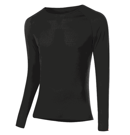 TRANSTEX LIGHT Herren-Langarmshirt / black / 46