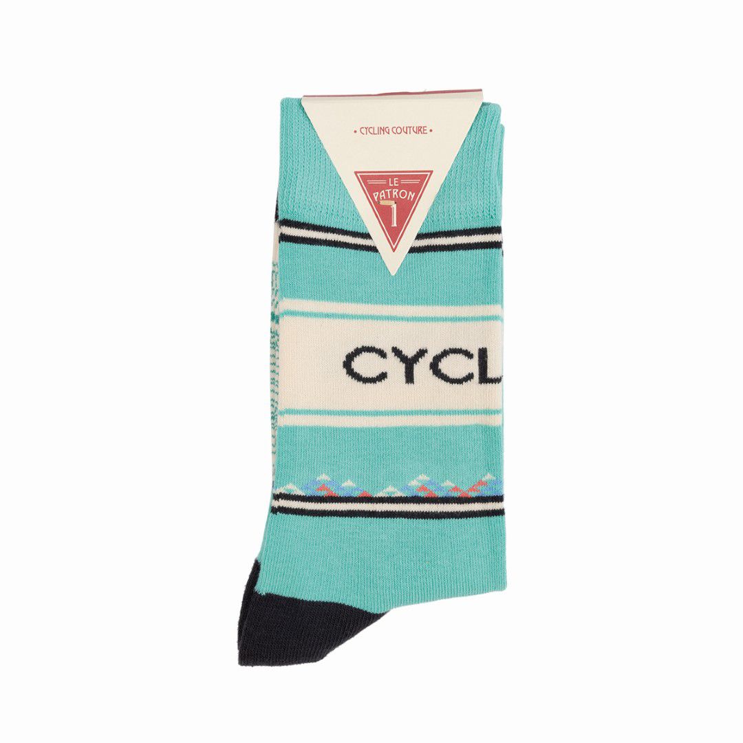Cyclismo Socks 2024 / celeste / 35-38