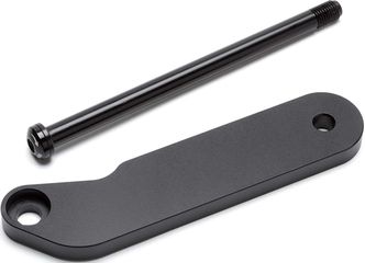 TRAILER ADAPTER THRU AXLE / black