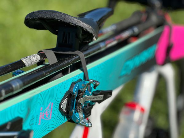 SKI RACK / 03 Skiträger für Velos / schwarz