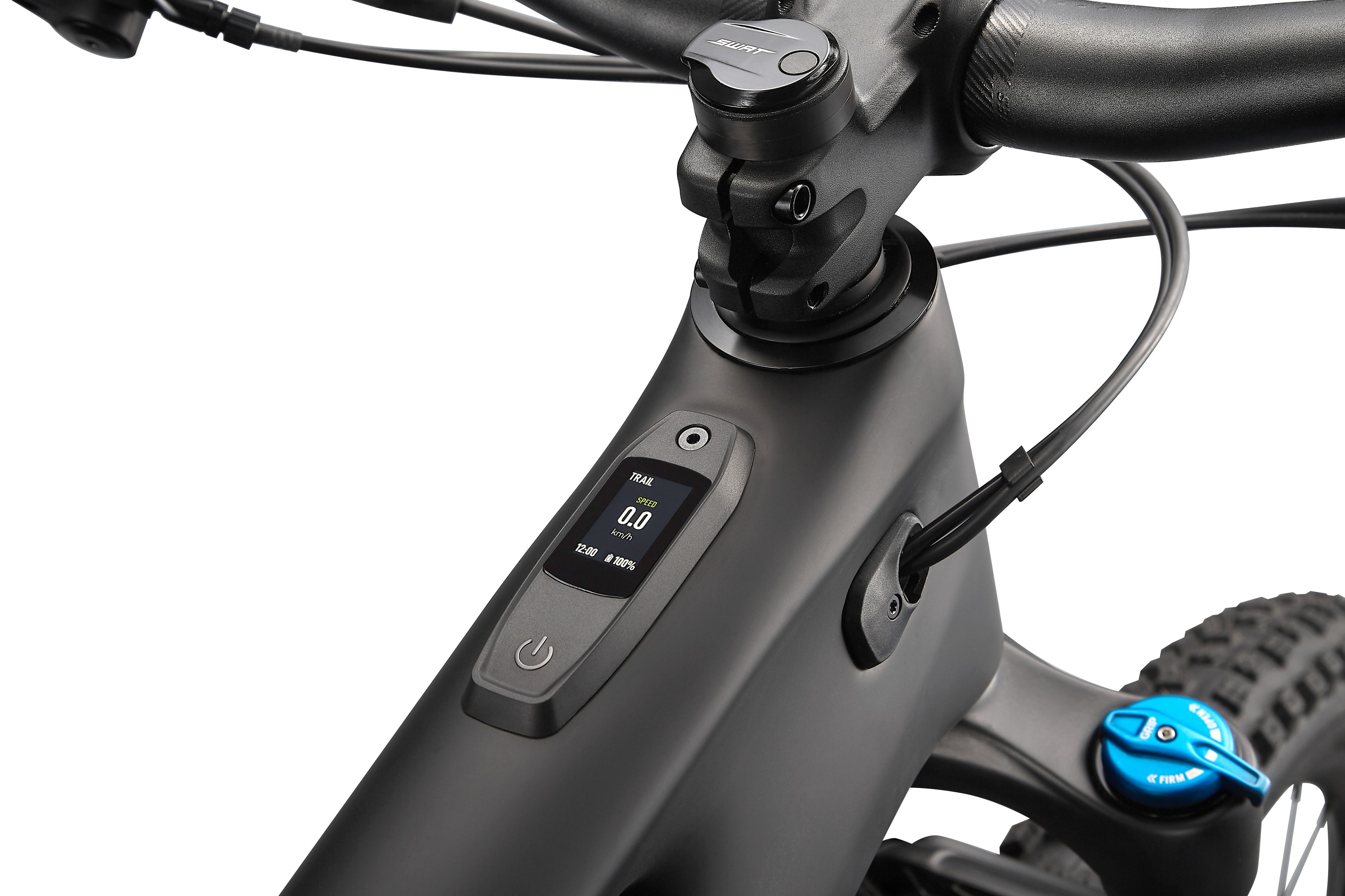 LEVO COMP CARBON E-MTB Fully / black light silver black / S2