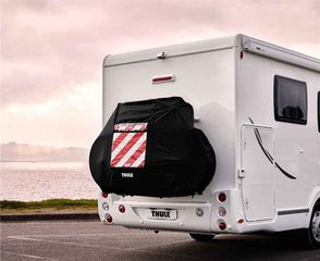 BIKE COVER Veloschutzhülle für Wohnmobile für 2-3 Velos / schwarz