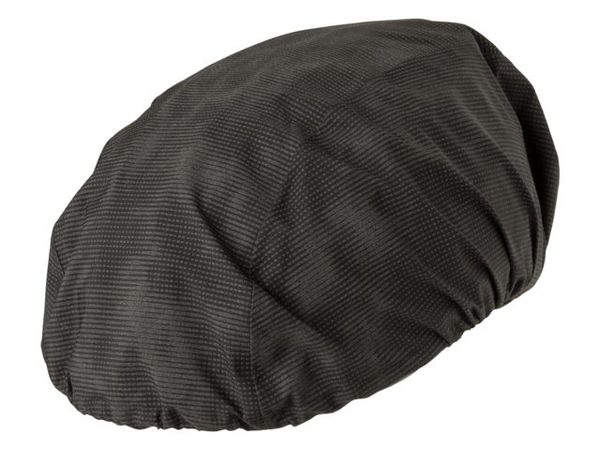 Commuter Compact Rain Helmet Cover / Reflection Black