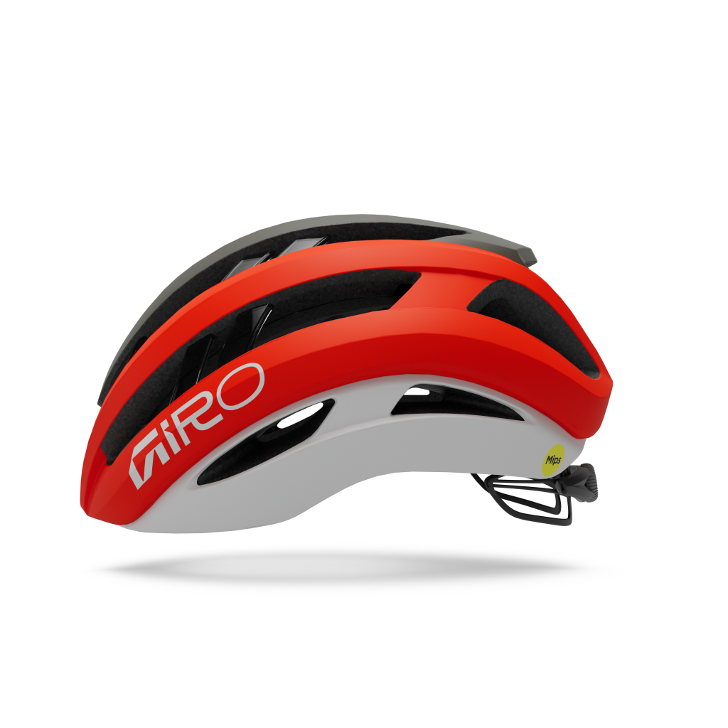 ARIES MIPS Velohelm / matte flame red / S 51-55