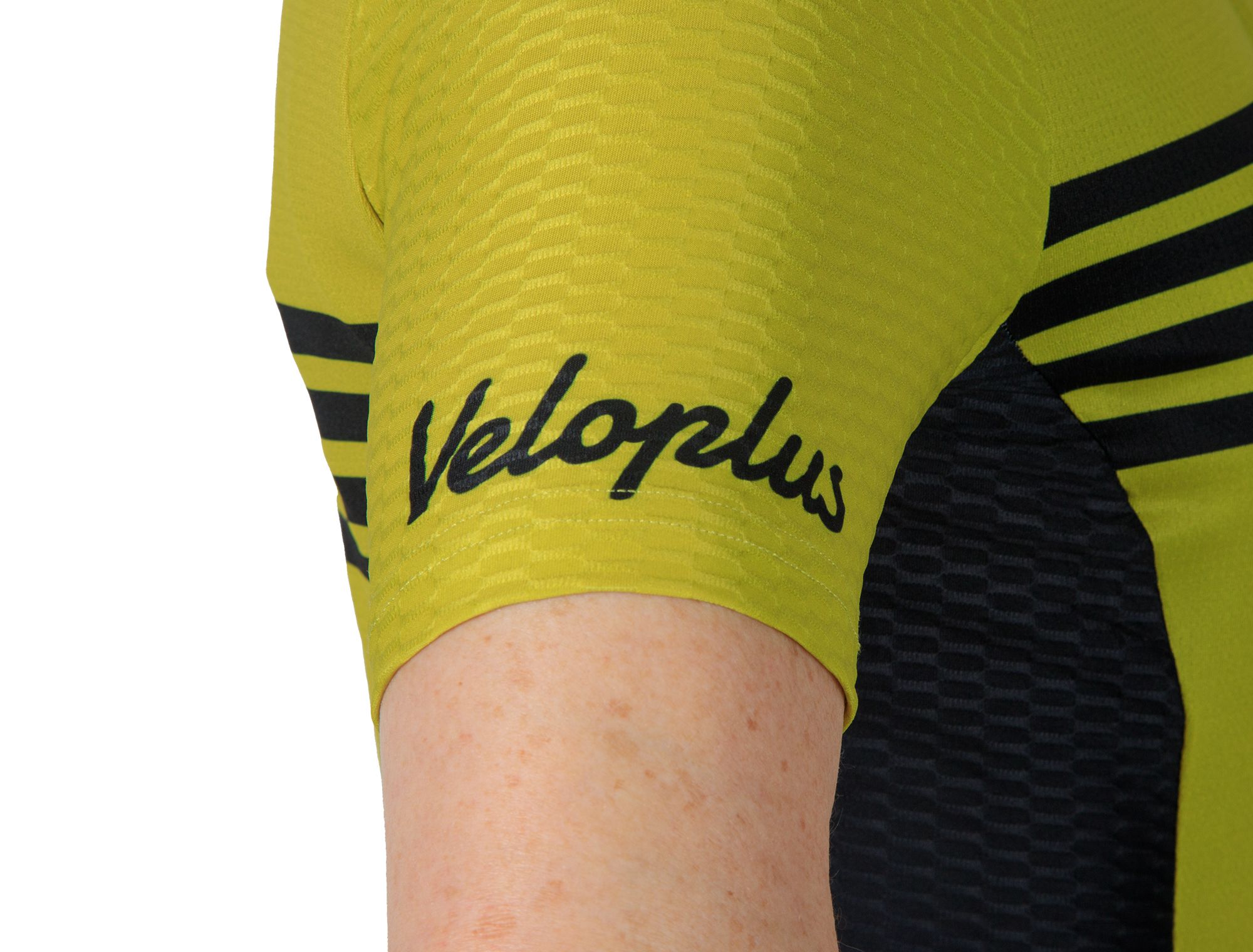 1987 TEAM Damen-Kurzarmtrikot / lime / L