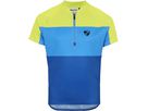 NESTEL-Z Kinder-Kurzarmtrikot / bitter lemon/cobalt blue / 152