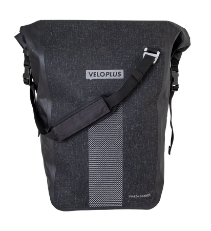 PIAZZA GRANDE Hinterradtasche / anthrazit reflektierend