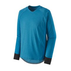 DIRT CRAFT Herren-Langarmshirt / anacapa blue / S