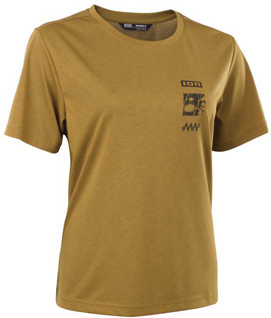 S IONIC DR Damen-Kurzarmshirt / gold burst / 36