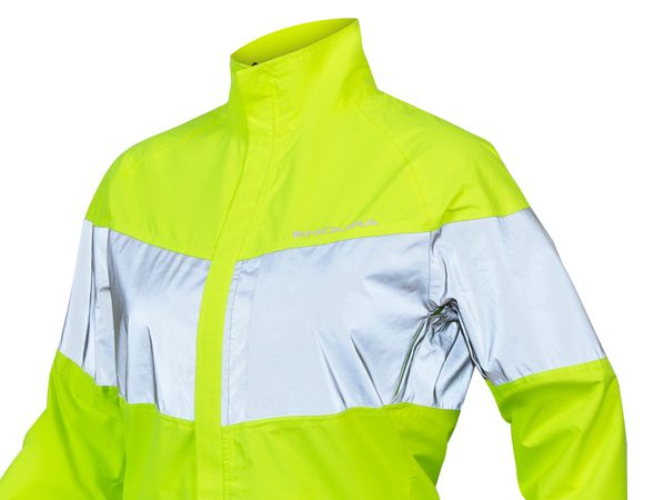 URBAN LUMINITE EN1150 Damen-Regenjacke / neon-gelb / XS