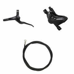 Scheibenbremsen-Set MT420 mit BL-MT402-3 / schwarz / vorne, Hebel links, 1000 mm