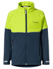 QIMSA Kinder-Softshelljacke / chute green / 122/128