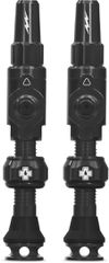 BIG BORE LITE TUBELESS VALVES / schwarz / 65mm, Felgenhöhe bis 25mm