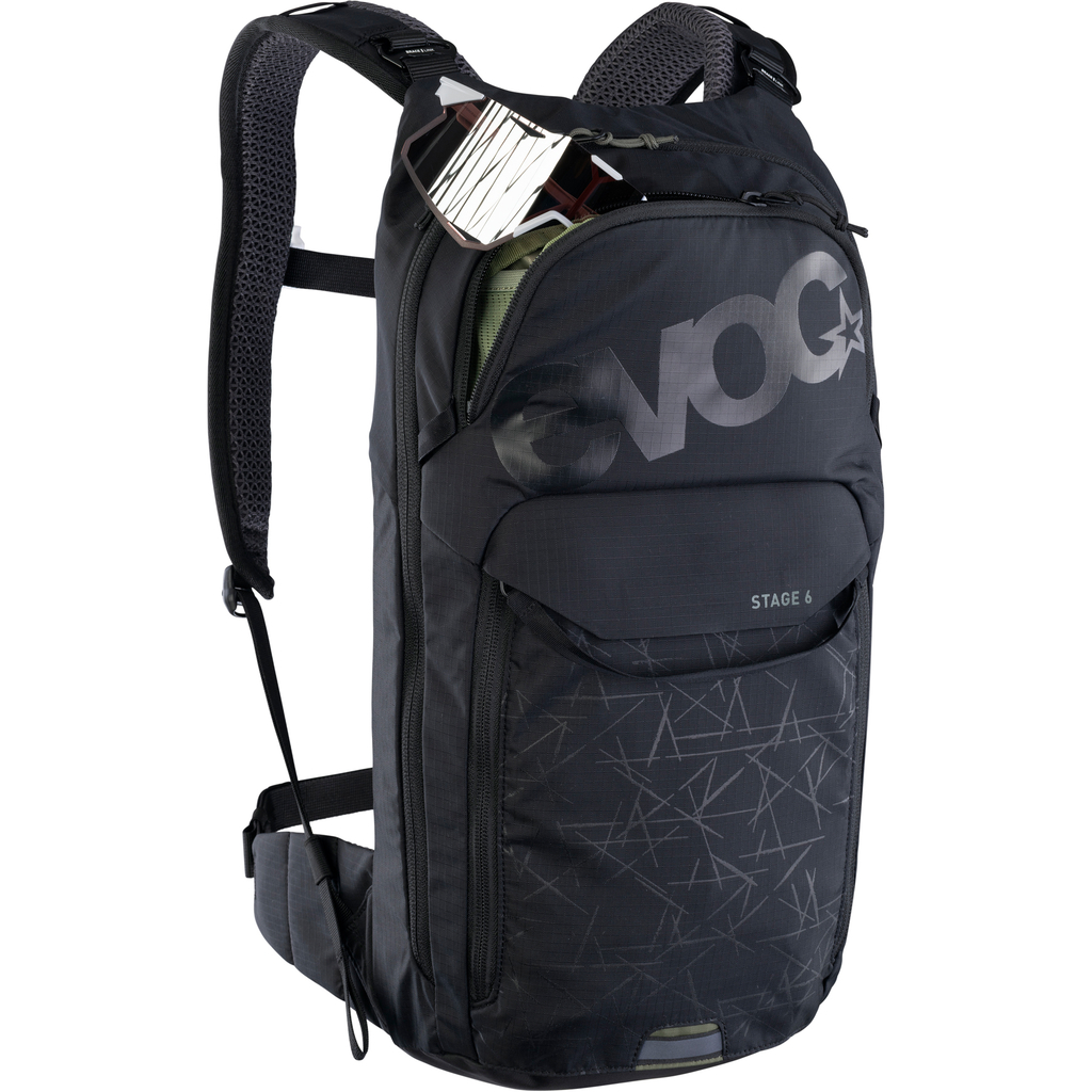 Stage 6L Backpack + 2L Bladder / black