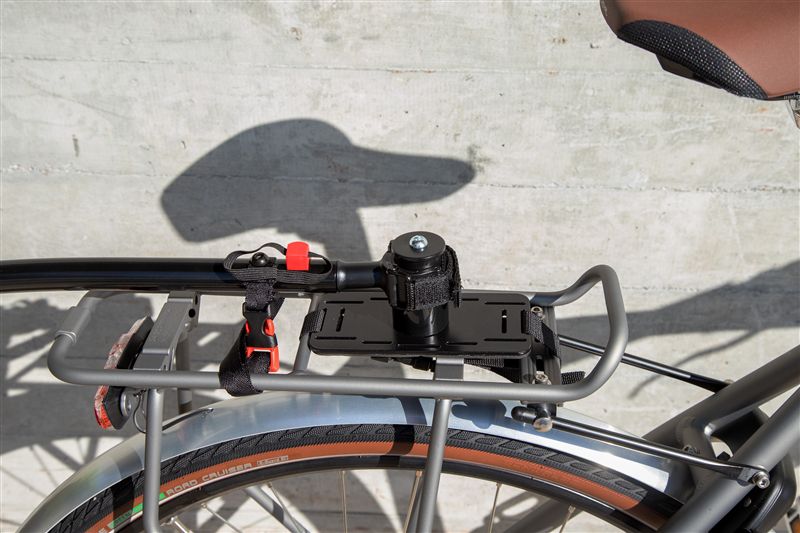 Gepäckträgerkupplung für VELOSHOPPER / schwarz