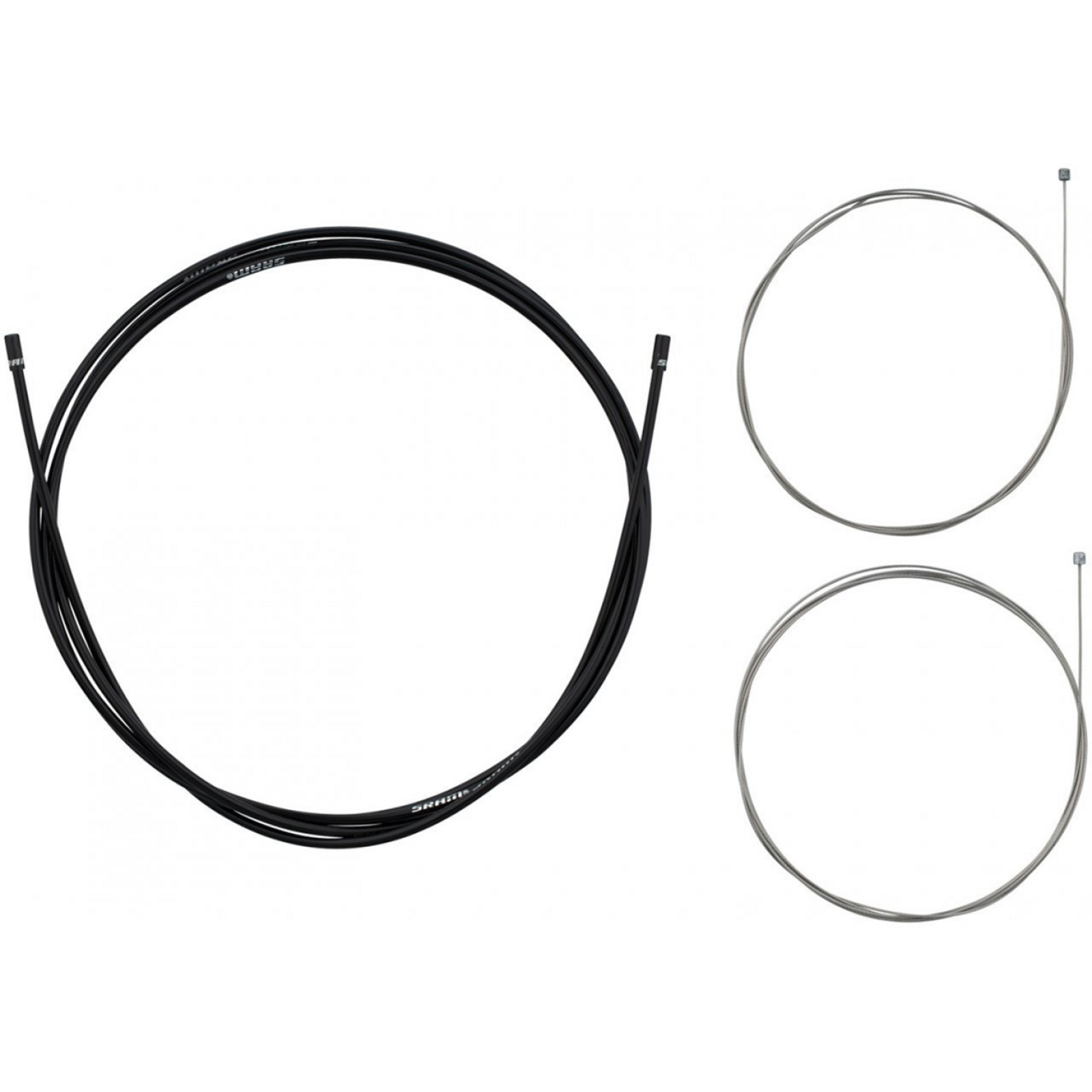 Shift Cable and Housing Kit stainless steel 4mm / white