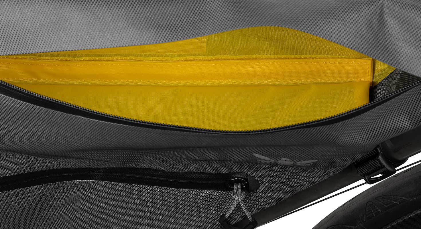 EXPEDITION FULL FRAME PACK 7.5L Rahmentasche / grau / 7.5L