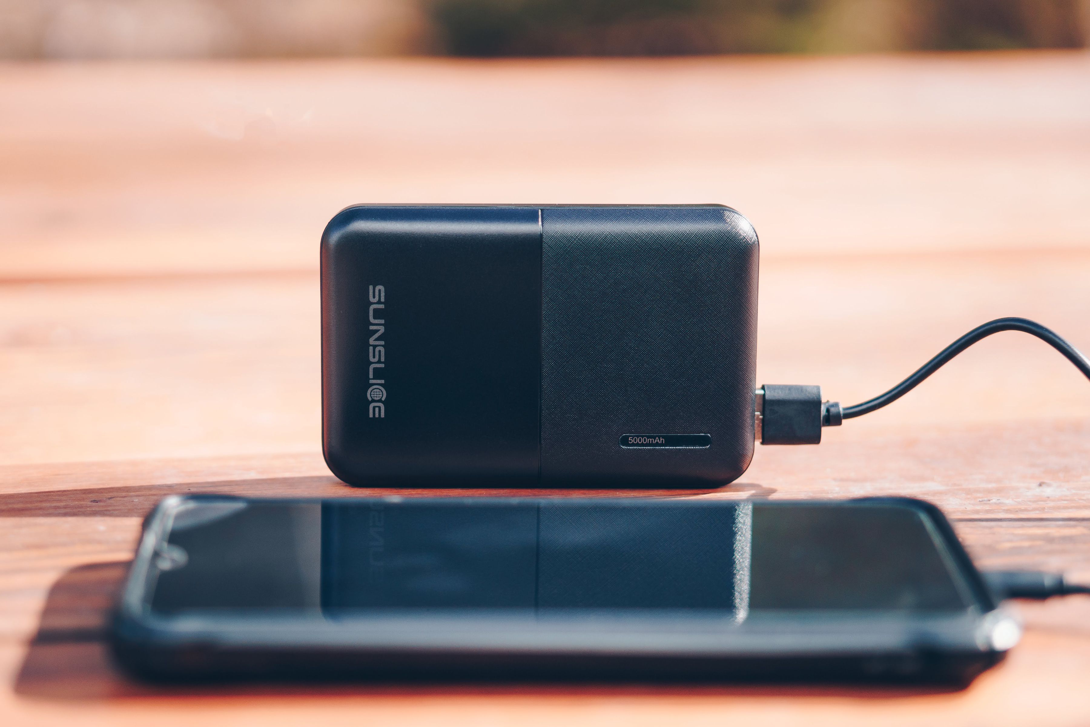 GRAVITY Powerbank / black / 5000mAh, 16.5W