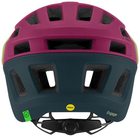 ENGAGE MIPS Koroyd Velohelm / matte huckleberry/lichen/pacific / 51-55CM