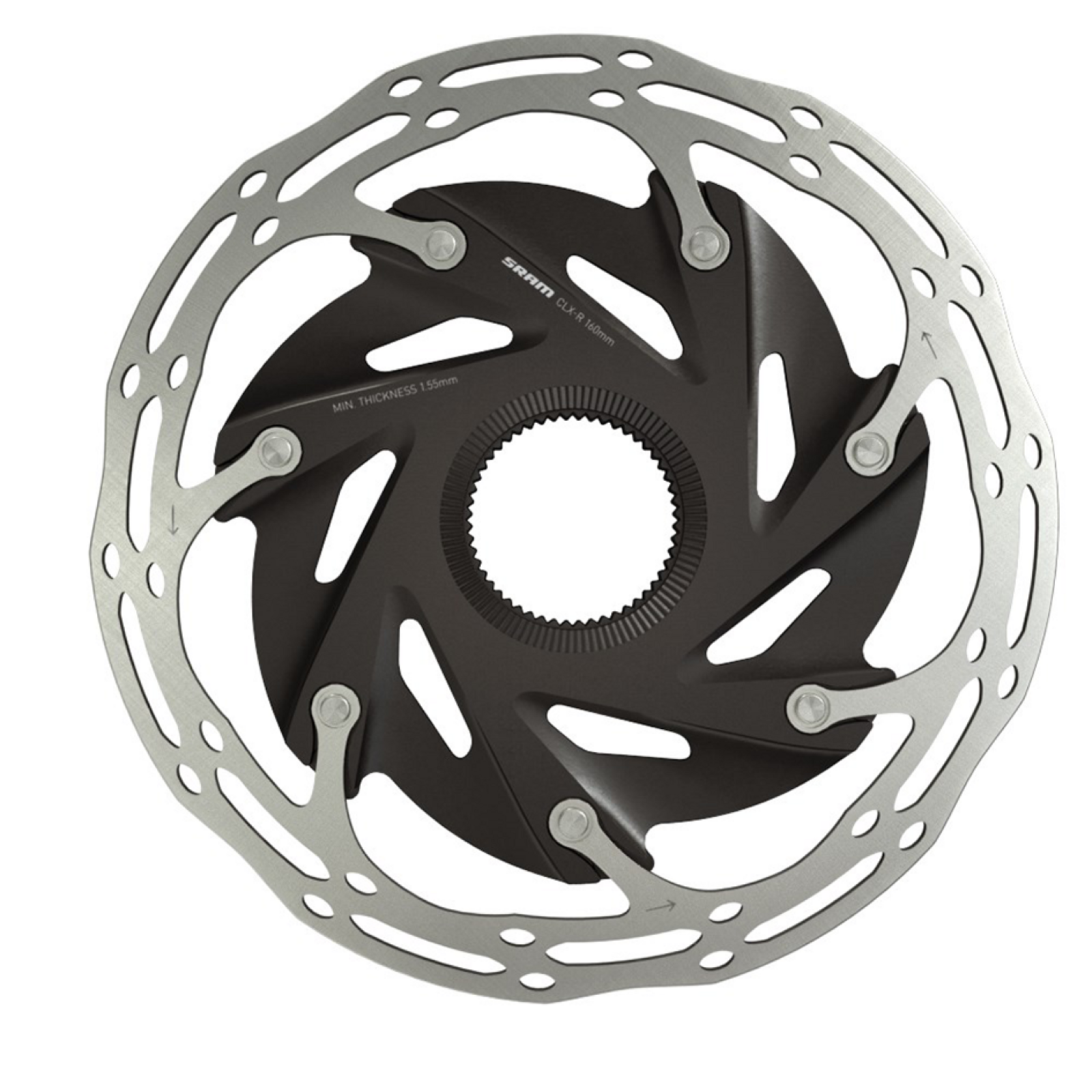Rotor Centerline X Road 2-Piece CenterLock incl Lockring / 160mm