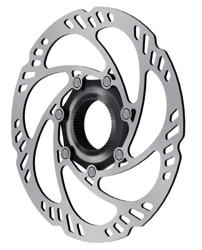 MDR-C Centerlock f. Steckachsen / silber / 160mm