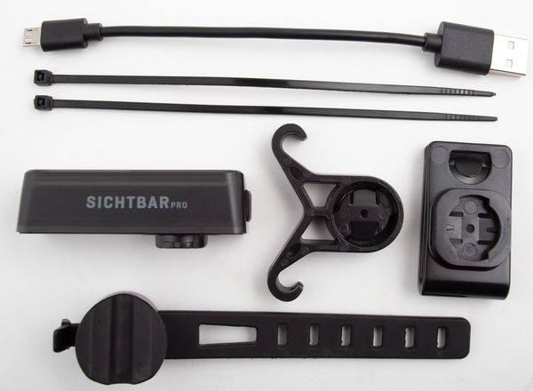 SICHTBAR PRO Rücklicht / schwarz / 54 Lumen