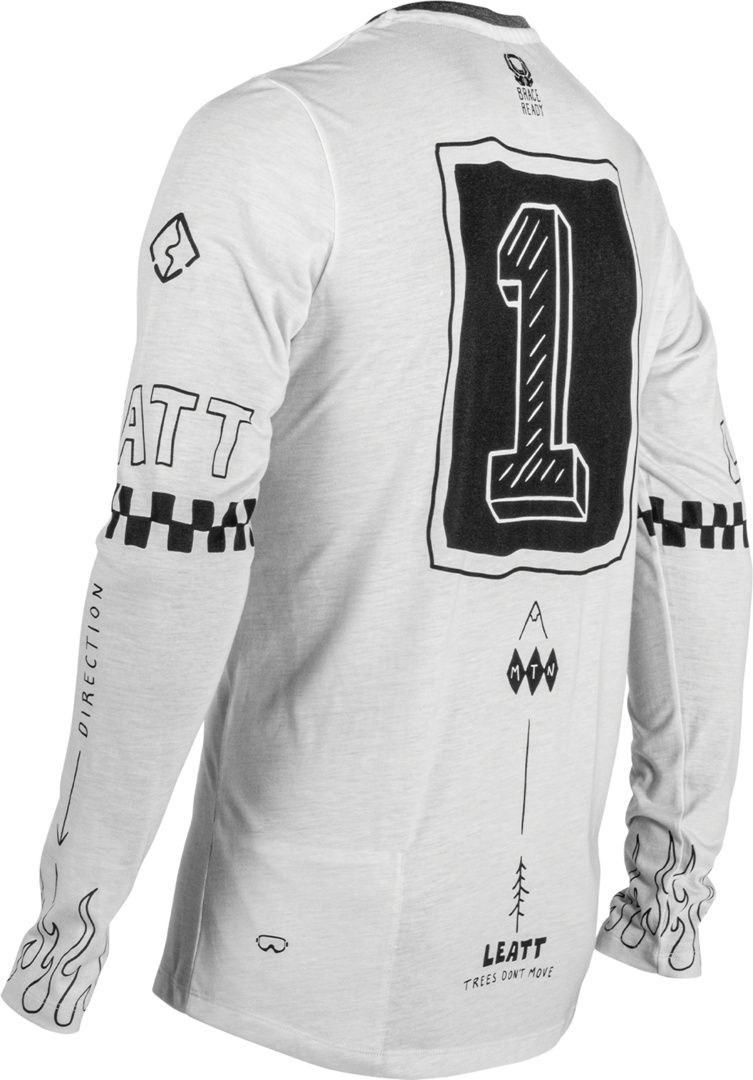 MTB Gravity 3.0 Long Sleeve Jersey / cream white / XL