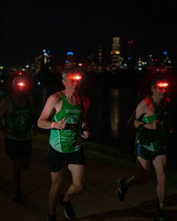 Stirnlampe Bandicoot Run 250 / grape