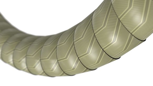 Lenkerband BT black / swamp green / 2300 mm, 3.5 mm, Gravel