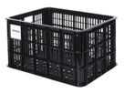 Fahrradkiste Crate / schwarz / 40 l, 49 cm, 38 cm, 26 cm