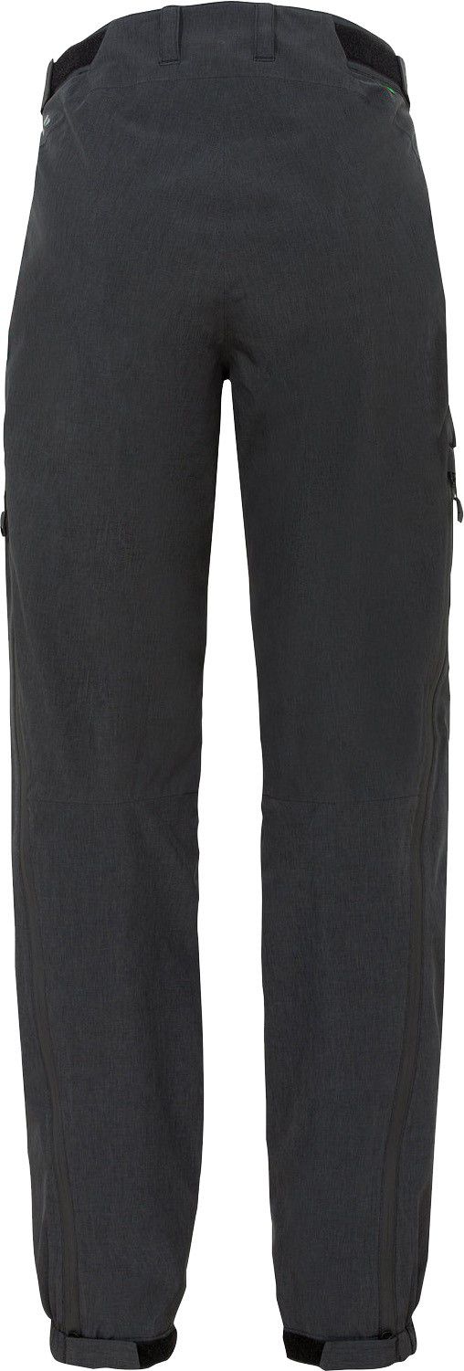 YARAS WARM Damen-Regenhose wattiert / black uni / 44