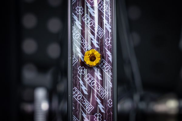V2 Tubeless Ventil Kit / Gold / 44 mm