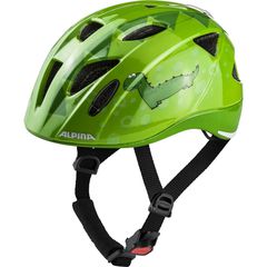 XIMO FLASH Kinderhelm mit Blinklicht / grün / 49-54cm