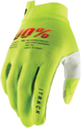 iTrack Handschuhe Youth / gelb fluo / KS