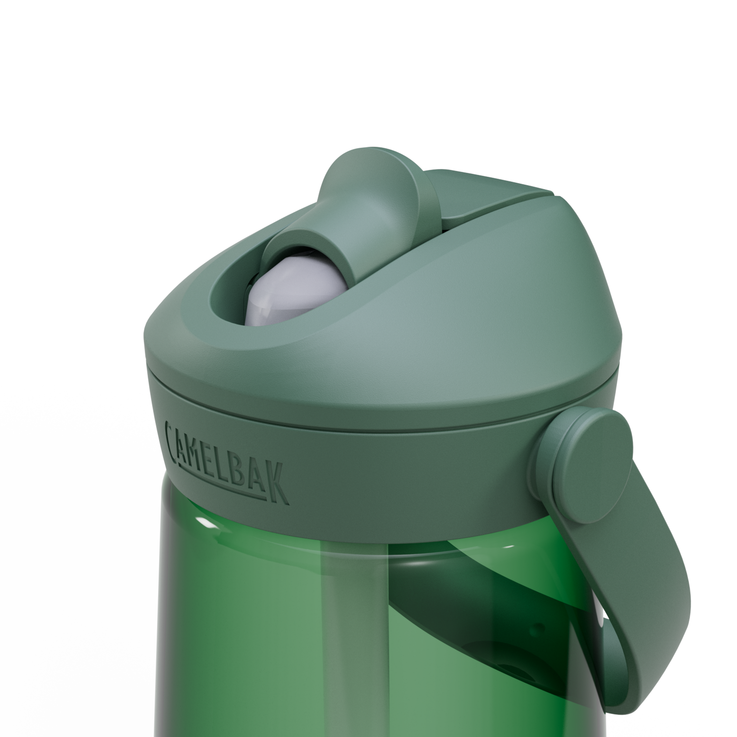 THRIVE FLIP STRAW Trinkflasche  / forest green / 75dl