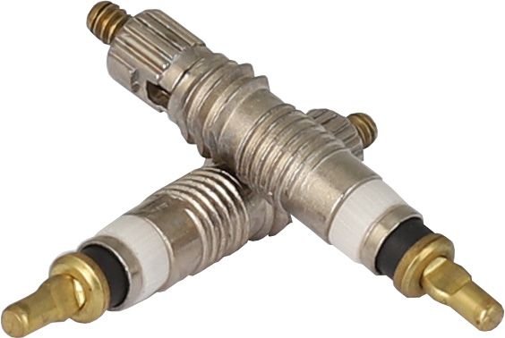 VALVE CORE Presta Ventileinsatz 2 Stück / silber