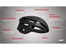 LAZER Unisex Road Sphere Mips Helm / matte black / M