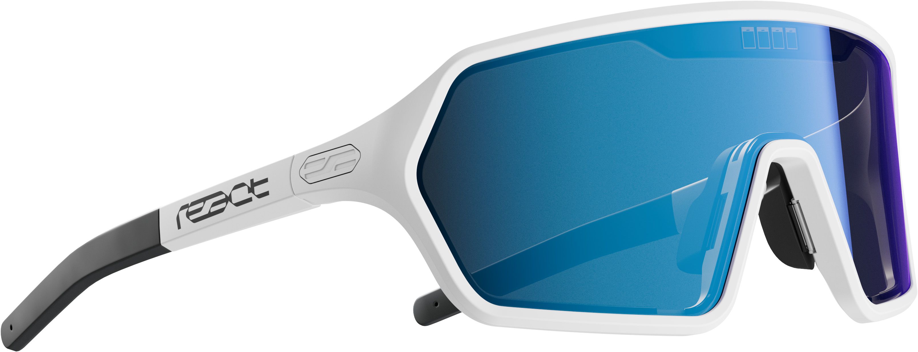 REV Sportbrille / sky white / M