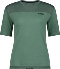 DIVERSION Damen-Merino-Kurzarmshirt / thyme/cypress / XL