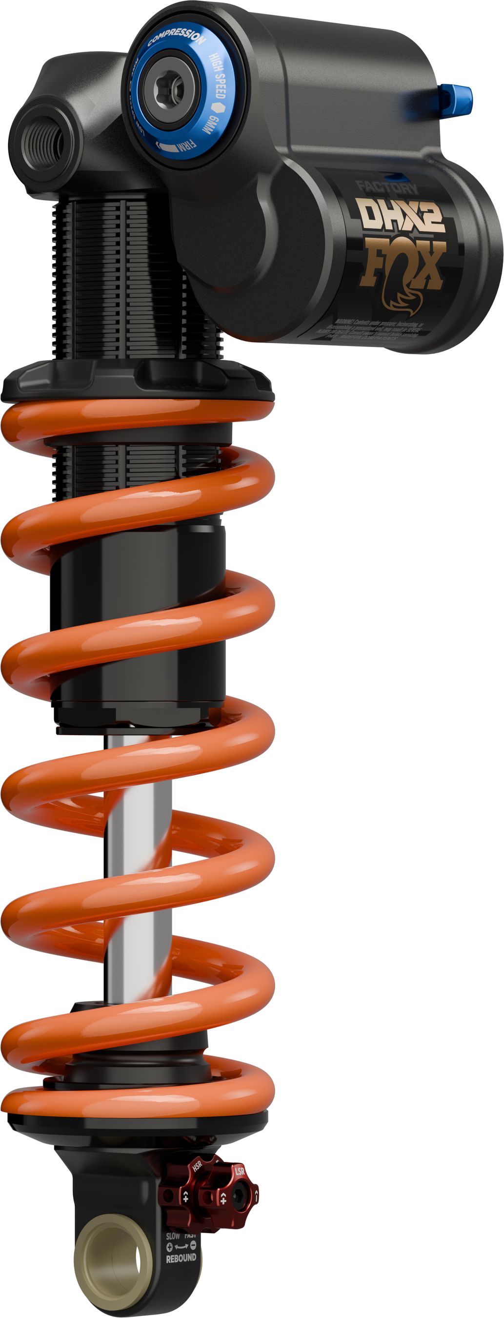 Dämpfer Float DHX2 FS 2pos-Adj Trunnion / black / 205 x 60