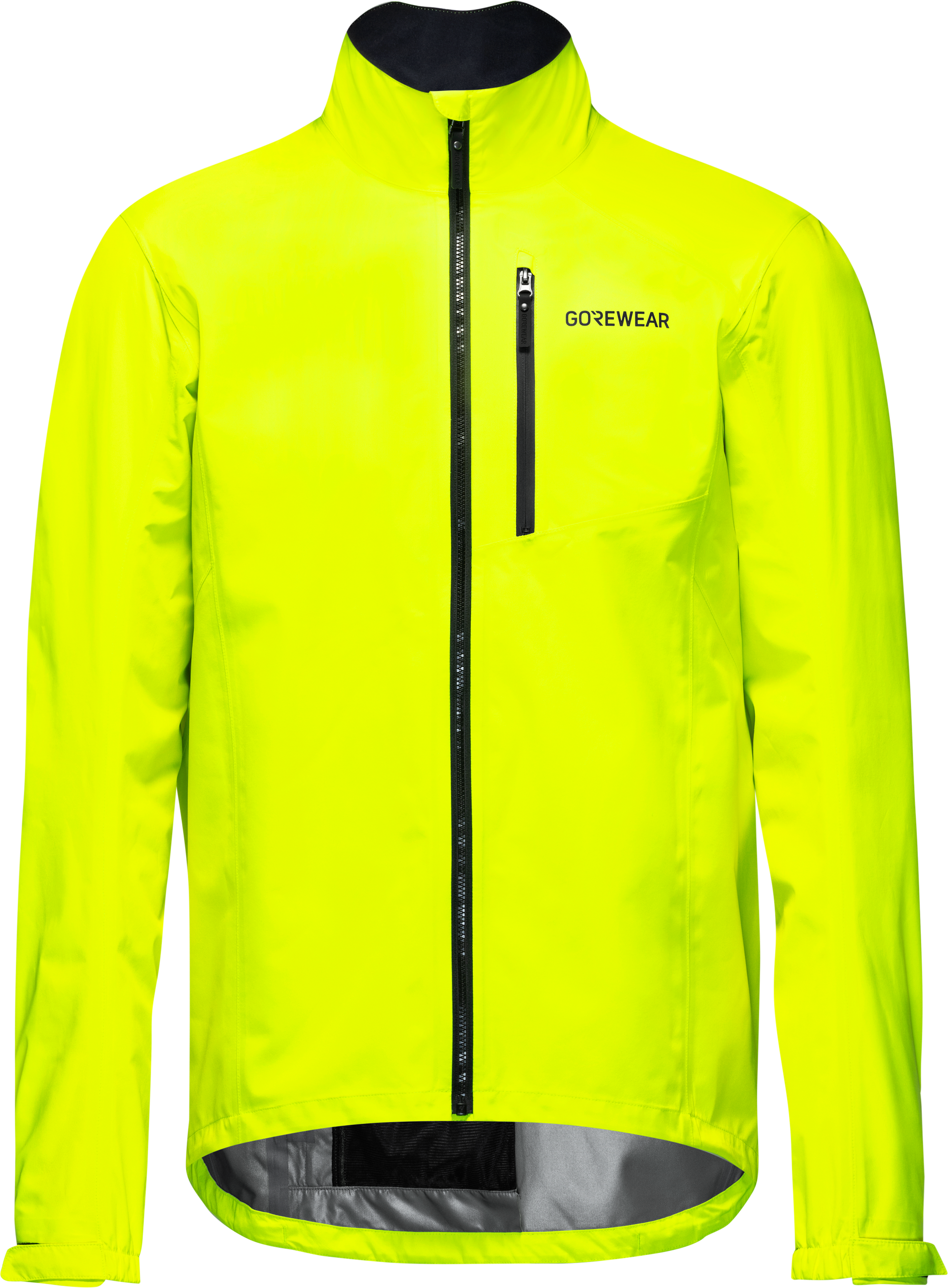 GLIDEWHEEL GTX Herren-Regenjacke / neon yellow / XL
