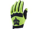 YOUTH DIRTPAW Kinder-Langfingerhandschuhe / flo yellow / L=7