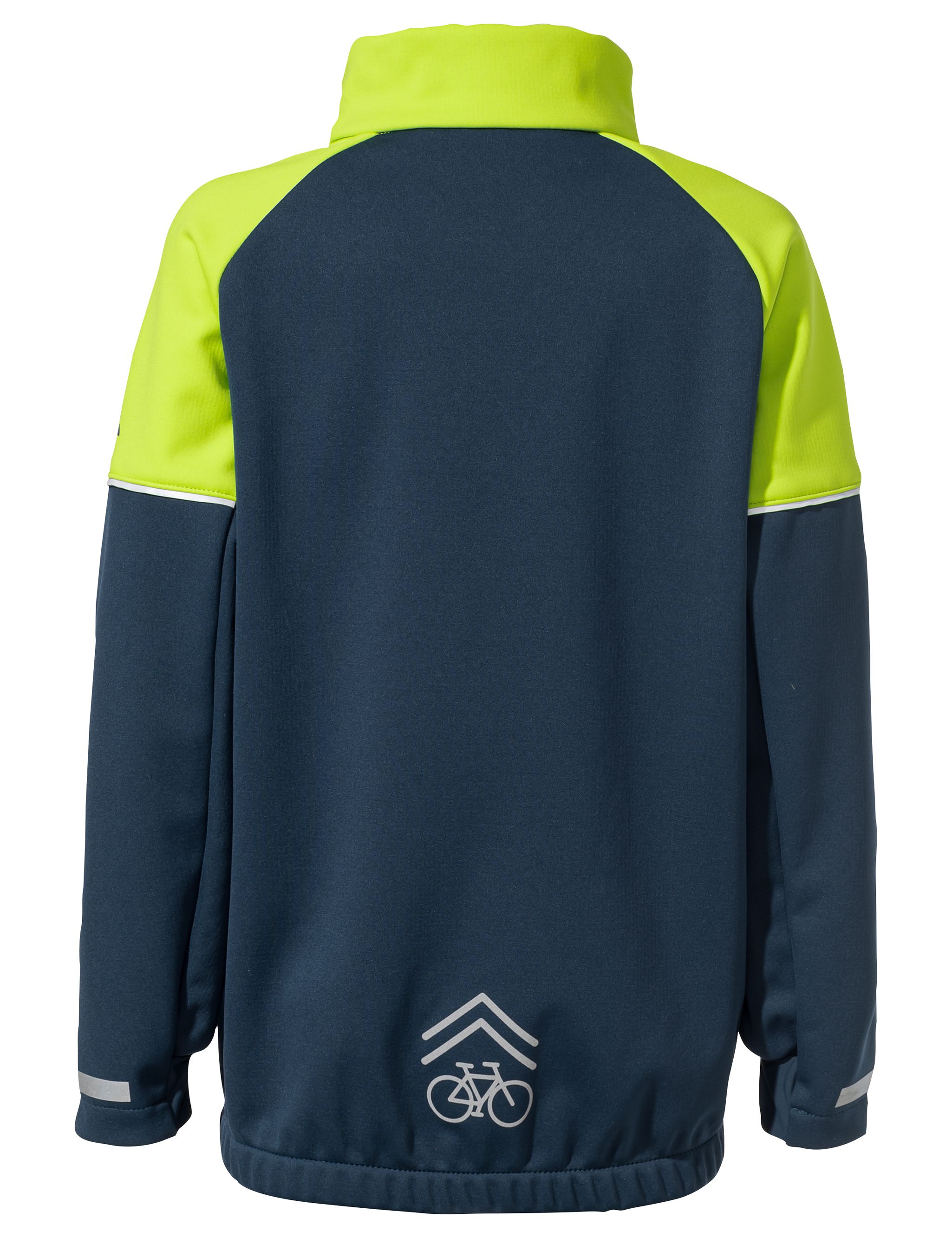 QIMSA Kinder-Softshelljacke / chute green / 158/164