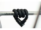 ORBIT Schloss aus Textilfasern / schwarz / 100CM