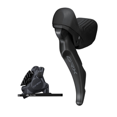 Scheibenbremsen-Set GRX BR-RX410 mit ST-RX610 / Schwarz / vorne, Hebel links, bremsen, schalten, 2, 100 cm