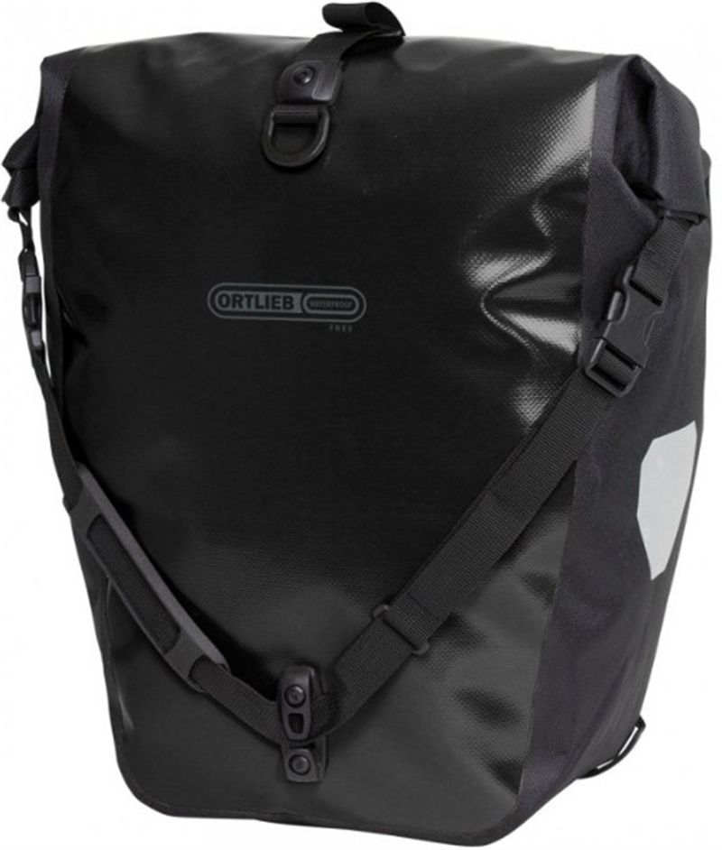 BACK-ROLLER FREE Hinterradtaschen (Duo) / black / 2 x 20 L